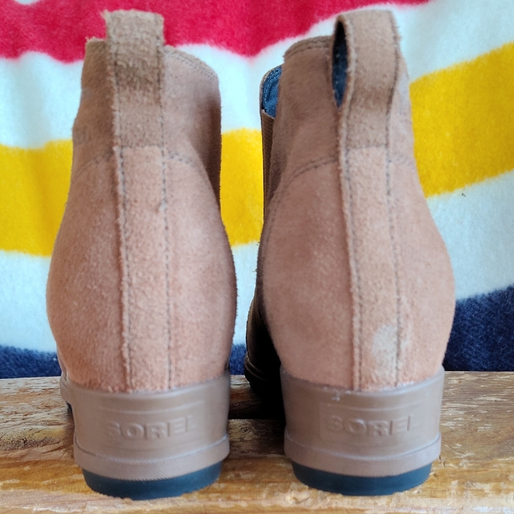 Sorel Tan and Brown Ankle Booties - Picture 11 of 16